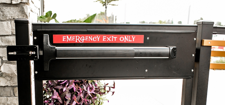 emergency push bar installation in Casselberry